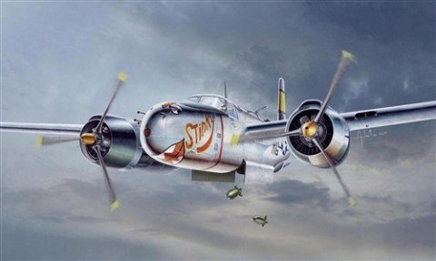 Model plastikowy A-26B Invader 1/72 Italeri