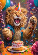 Puzzle 1000 elementów Urodziny Happy Birthday Castor