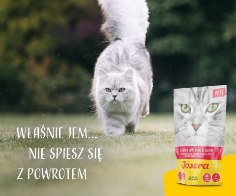 JOSERA Pate gulasz kurczak z wołowiną - mokra karma dla kota - 85 g