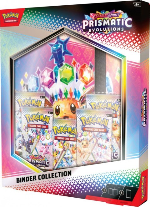 Karty TCG: Scarlet & Violet - Prismatic Evolutions - Binder Collection Pokemon TCG