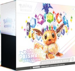 Karty TCG: Scarlet & Violet - Prismatic Evolutions - Elite Trainer Box Pokemon TCG