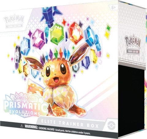 Karty TCG: Scarlet & Violet - Prismatic Evolutions - Elite Trainer Box Pokemon TCG