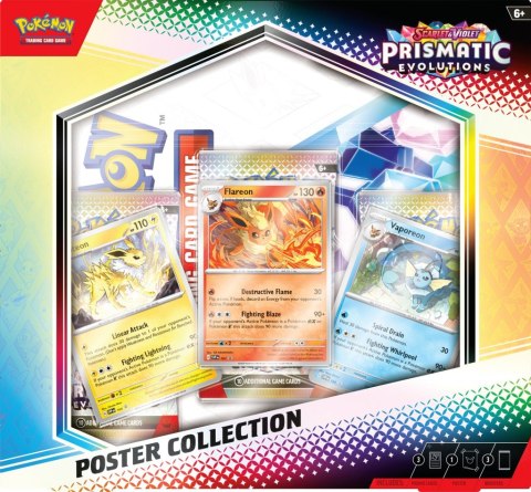 Karty TCG: Scarlet & Violet - Prismatic Evolutions - Poster Collection Pokemon TCG