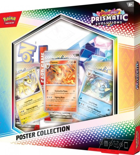 Karty TCG: Scarlet & Violet - Prismatic Evolutions - Poster Collection Pokemon TCG