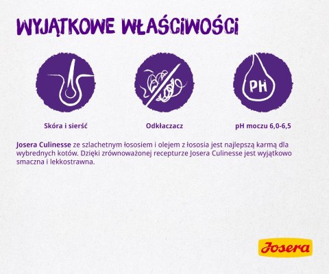 JOSERA Culinesse - sucha karma dla kota - 10 kg