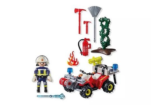 Action Heroes 71825 Quad straży pożarnej w akcji Playmobil