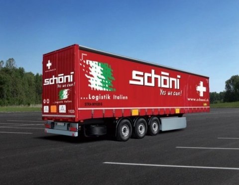 Curtainside Trailer Italeri