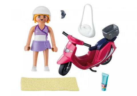 Figurka Special Plus 9084 Plażowiczka na skuterze Playmobil