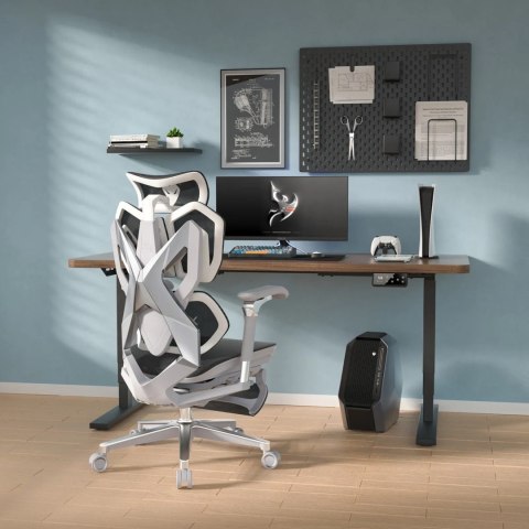 Fotel ergonomiczny gamingowy Angel Furia Black