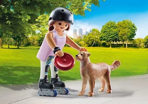 My Life 71739 Skaterka z retriverem Playmobil