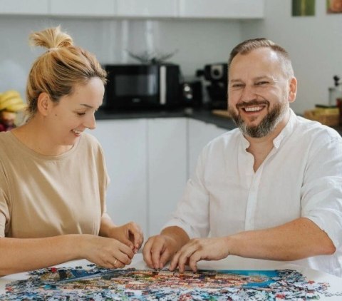 Puzzle 500 elementów Uroczy kotek Trefl