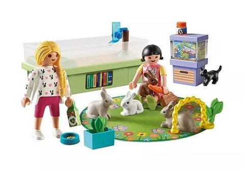 Zestaw My Life 71753 Dziewczynki z królikami Playmobil