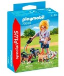 Zestaw figurek Special Plus 70883 Opiekunka psów Playmobil