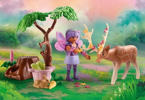 Zestaw z figurkami Princess Magic 71800 Wróżki z leśnymi zwierzętami Playmobil