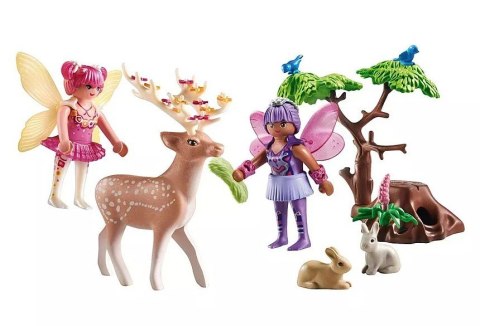 Zestaw z figurkami Princess Magic 71800 Wróżki z leśnymi zwierzętami Playmobil