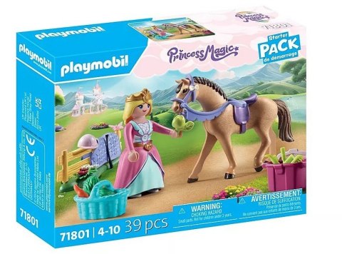 Zestaw z figurkami Princess Magic 71801 Księżniczka z koniem Playmobil
