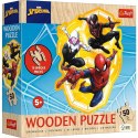 Puzzle drewniane 50 elementów Spider-Man Trefl