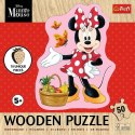 Puzzle drewniane 50 elementów Wesoła Minnie Trefl