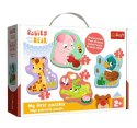Puzzle Baby Classic Bobaskowe zwierzątka Trefl