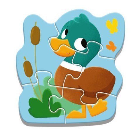Puzzle Baby Classic Bobaskowe zwierzątka Trefl