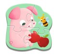 Puzzle Baby Classic Bobaskowe zwierzątka Trefl