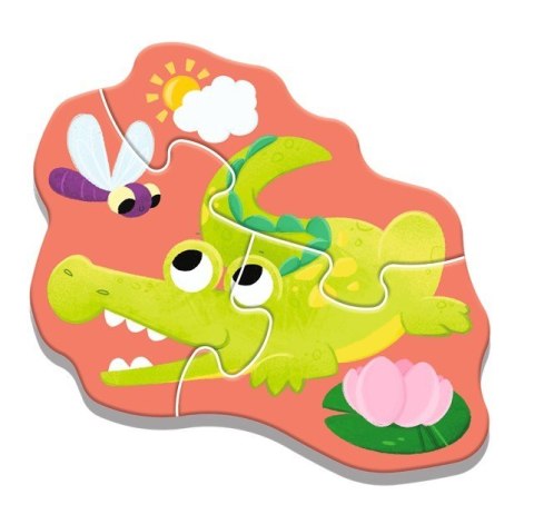 Puzzle Baby Classic Bobaskowe zwierzątka Trefl