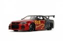 Pojazd Godzilla 2002 Nissan Skyline GTR 1:24 JADA TOYS