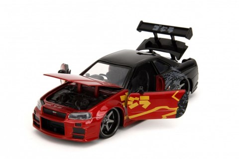 Pojazd Godzilla 2002 Nissan Skyline GTR 1:24 JADA TOYS