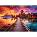 Puzzle 1000 elementów Rajska wyspa morze palmy Trefl