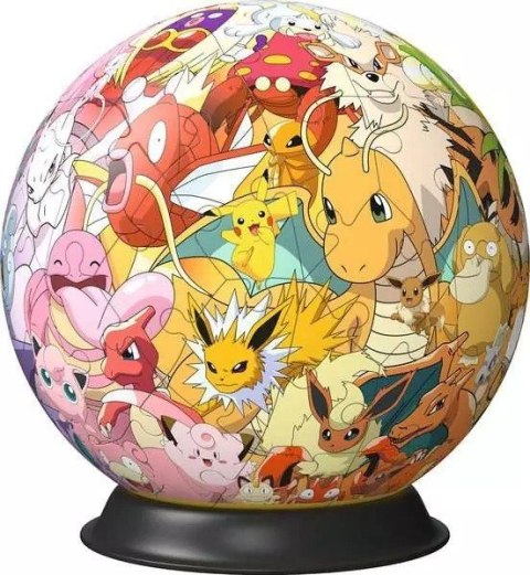 Puzzle 3D Kula Pokemon postacie Pokemony Ravensburger Polska