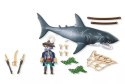 Zestaw z figurkami Pirates 71793 Rekin olbrzym z piratem Playmobil