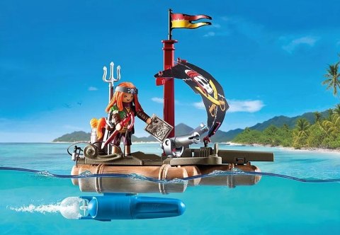 Zestaw z figurkami Pirates 71794 Piracka tratwa ze skarbem Playmobil