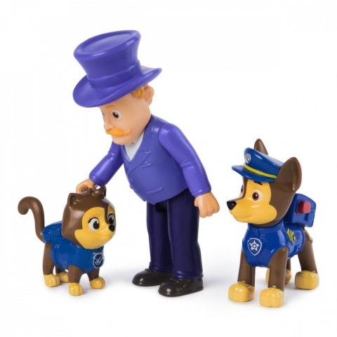 Figurki Psi Patrol, Chase, Humdinger i Kot Chase Spin Master