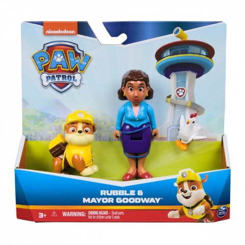 Figurki Psi Patrol Rubble, Goodway, Chickaletta Spin Master