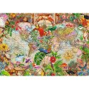 Puzzle 1000 elementów Antyczna mapa świata Trefl