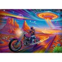 Puzzle 1000 elementów DreamScapes Szalona jazda motocykl Trefl
