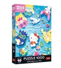 Puzzle 1000 elementów Hello Kitty letni relaks Trefl