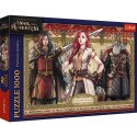 Puzzle 1000 elementów Władca Pierścieni Wojna Rohirrimów Trefl