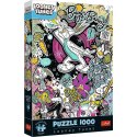 Puzzle 1000 elementów Zwariowane Melodie Looney Tunes Trefl