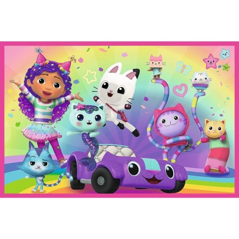 Puzzle 2x24 elementy Gabby zabawy z Gabi Trefl