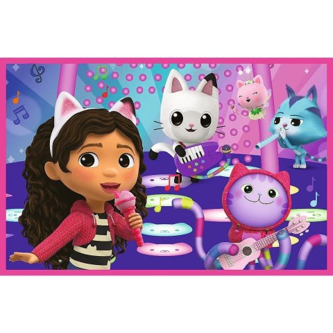 Puzzle 2x24 elementy Gabby zabawy z Gabi Trefl