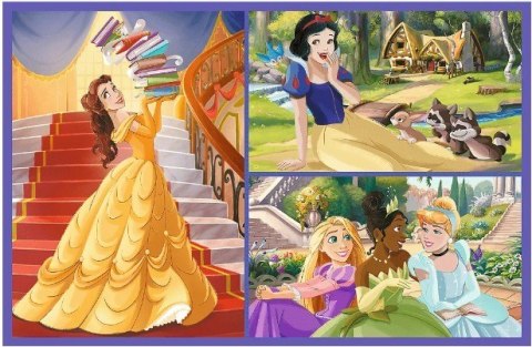 Puzzle 2x70 elementów Księżniczki Disneya Bajkowe dni Trefl