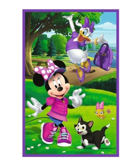Puzzle 3x80 elementów Minnie i przyjaciele Trefl