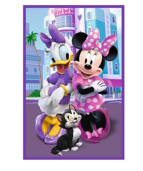 Puzzle 3x80 elementów Minnie i przyjaciele Trefl