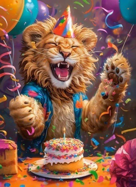 Puzzle 300 elementów Urodziny Happy Birthday! Castor