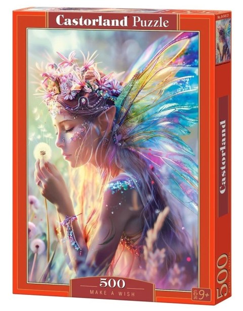 Puzzle 500 elementów Make a Wish wróżka Castor