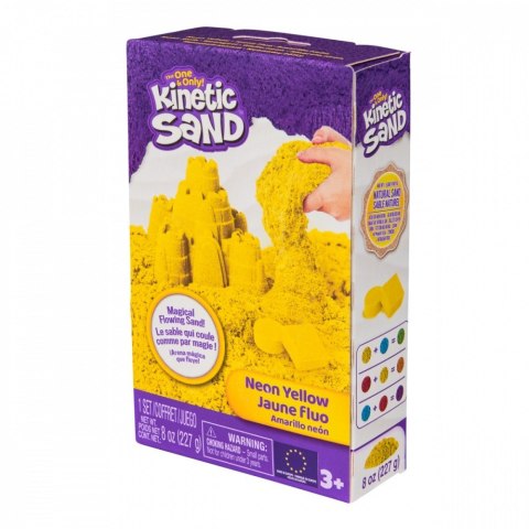 Piasek kinetyczny Kinetic Sand Box, Żółty Spin Master