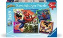 Puzzle 3x49 elementów Spiderman Ravensburger Polska