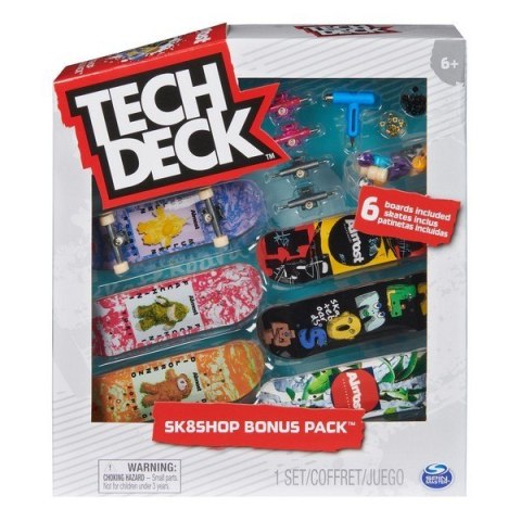 Zestaw 6 deskorolek Tech Deck Almost Spin Master