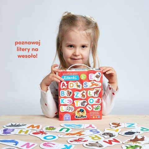 Puzzle do pary - Literki CzuCzu